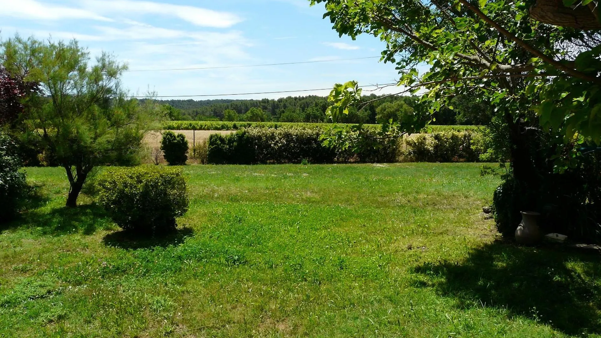 Provencal Paradise: Sainte Victoire Views Near Aix-en-Provence Venelles